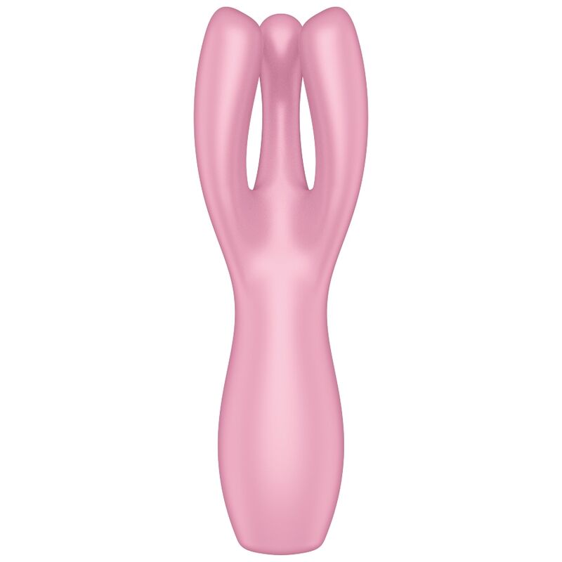 Satisfyer-Drei Vibrator mit drei Armen in Silikon · Vibratoren