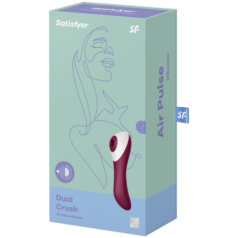 Satisfyer Air Pulse-Dual Crush Vibrator mit Pulsluft · Vibratoren (Bild 2)