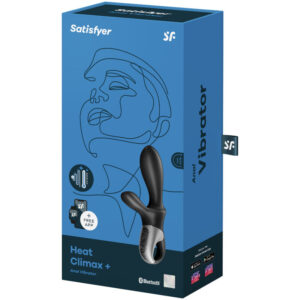 Satisfyer Connect-Heat Climax+ Vibrator Anal mit App, Schwarz · Vibratoren (Bild 2)