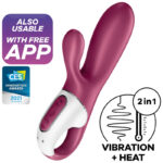 Satisfyer Connect-Hot Bunny Vibrator für G-Silikon-Punkt · Vibratoren