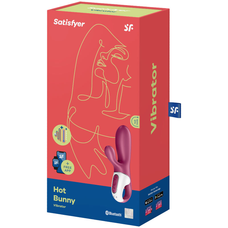 Satisfyer Connect-Hot Bunny Vibrator für G-Silikon-Punkt · Vibratoren (Bild 2)