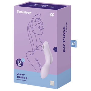 Satisfyer-Vibrator Air Pulse Curvy Trinity 2 · Vibratoren (Bild 2)