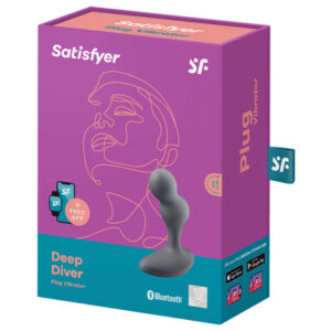 Satisfyer-Deep Diver Analplug Vibrator mit Anwendung · Vibratoren (Bild 3)