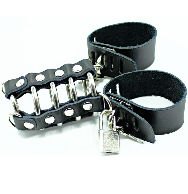 Ohmama Fetish-Peniskörbe mit Ringen und Metallriemen · Spielzeug aus Glas & Metall (Bild 5)