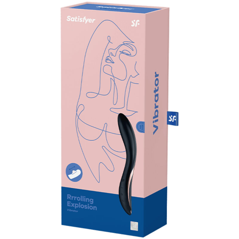 Satisfyer Vibrator-Rrolling Explosion Vibrator G-Spot-Silikon · Vibratoren (Bild 3)