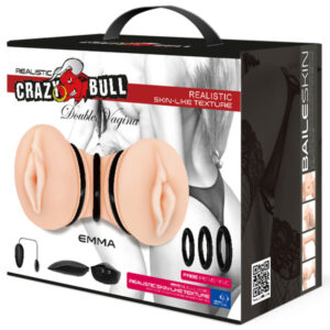 Crazy Bull-Emma Masturbator Realistic Double Vaginal-Silikon · Masturbatoren (Bild 6)
