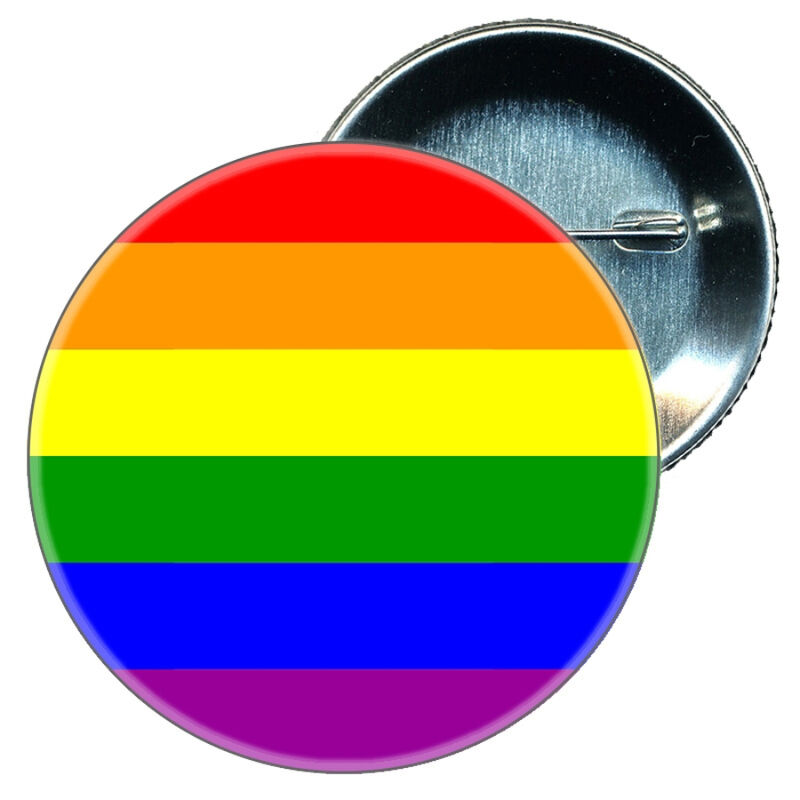 Pride-Anstecker LGBT-Flagge, 6 X 6 cm