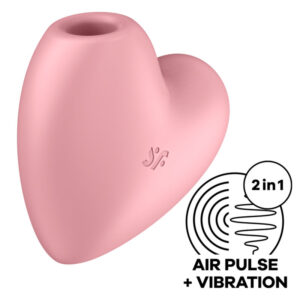 Satisfyer-Cutie Heart Air Pulse Stimulator & Vibrator