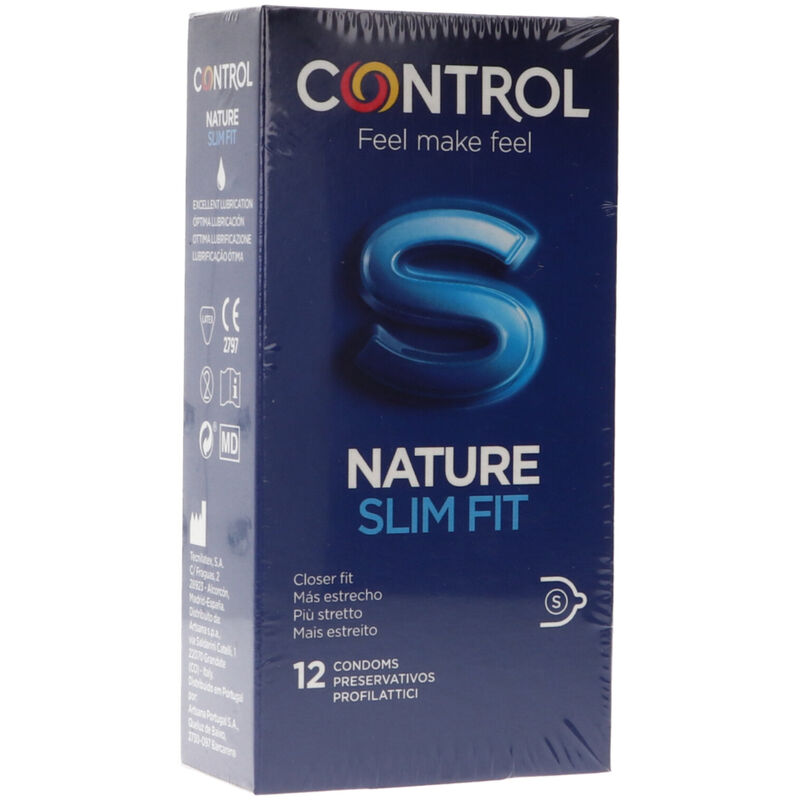 Control Condoms-Nature Slim Fit 12 Stk.-Latex