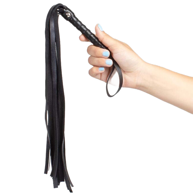 Secretplay 100% Fetish-Peitsche Bondage Schwarz, Sammlung Bdsm-Pelle · Sextoys