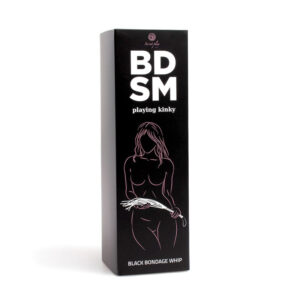 Secretplay 100% Fetish-Peitsche Bondage Schwarz, Sammlung Bdsm-Pelle · Sextoys (Bild 6)