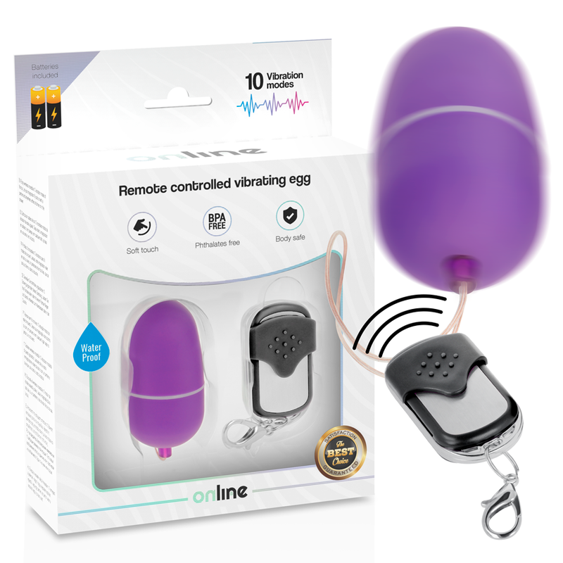 Online-Egg Vibrator mit ABS-Fernbedienung, 10 Geschwindigkeiten · Vibratoren (Bild 30)