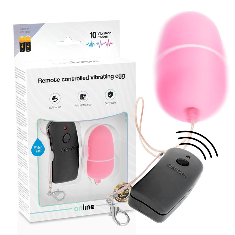 Online-Egg Vibrator Ferngesteuert, ABS 10 Geschwindigkeiten · Vibratoren (Bild 8)