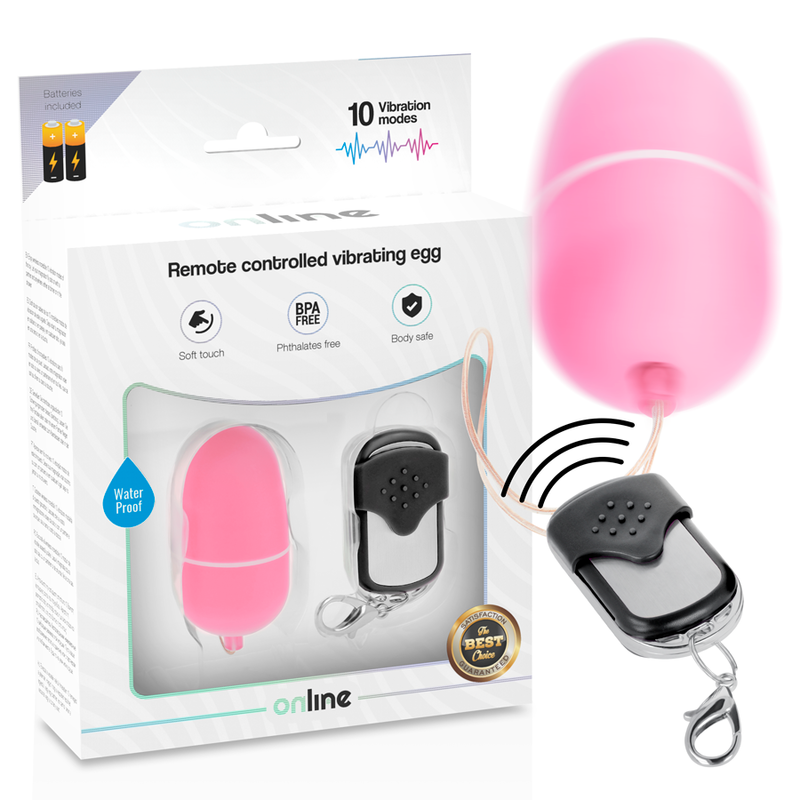 Online-Egg Vibrator mit ABS-Fernbedienung, 10 Geschwindigkeiten · Vibratoren (Bild 23)