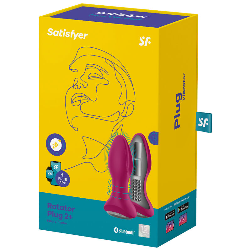 Satisfyer-Rotator Plug 2+ Vibrator Anal mit Anwendung · Vibratoren (Bild 3)