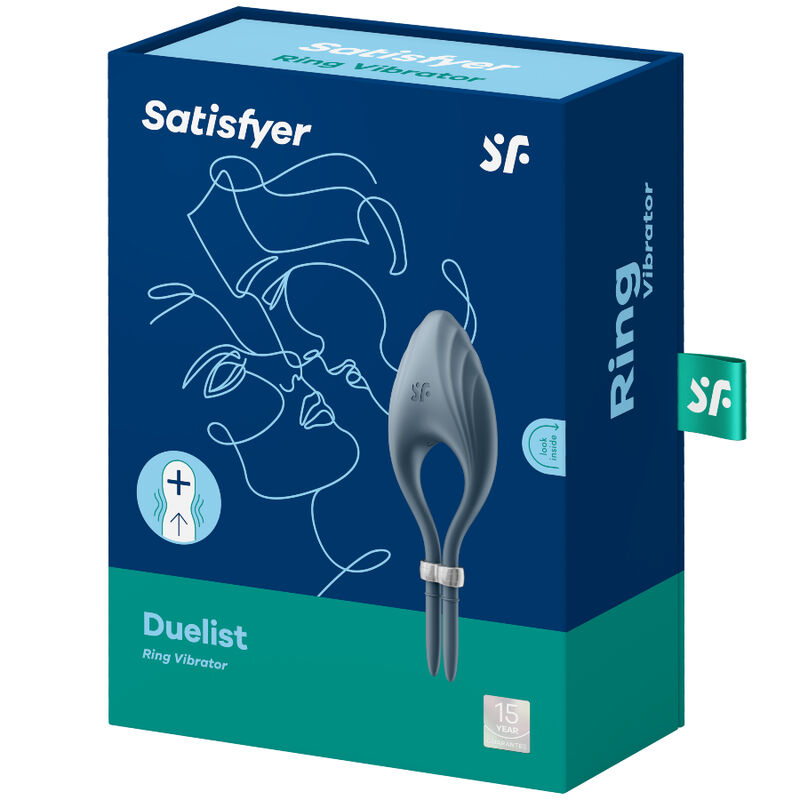 Satisfyer-Duelist Ring Vibrator, Silikon, 12 Geschwindigkeiten · Sextoys (Bild 4)