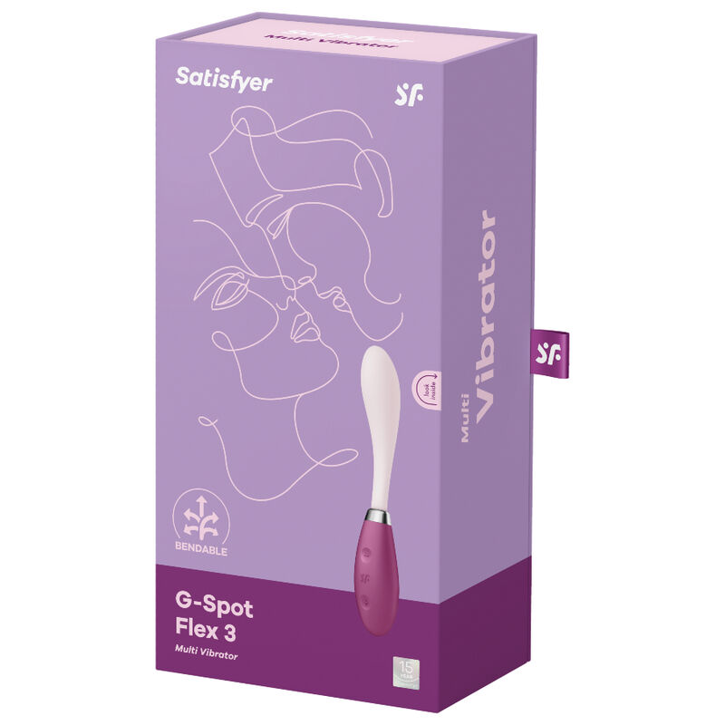 Satisfyer-G-Spot Flex 3 Multi Vibrator aus Silikon · Vibratoren (Bild 2)