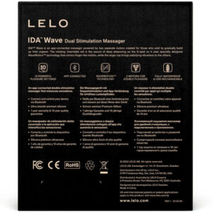Lelo-Ida Wave Coral Massagegerät für Paar-ABS, 10 Geschwindigkeiten, App · Vibratoren (Bild 4)