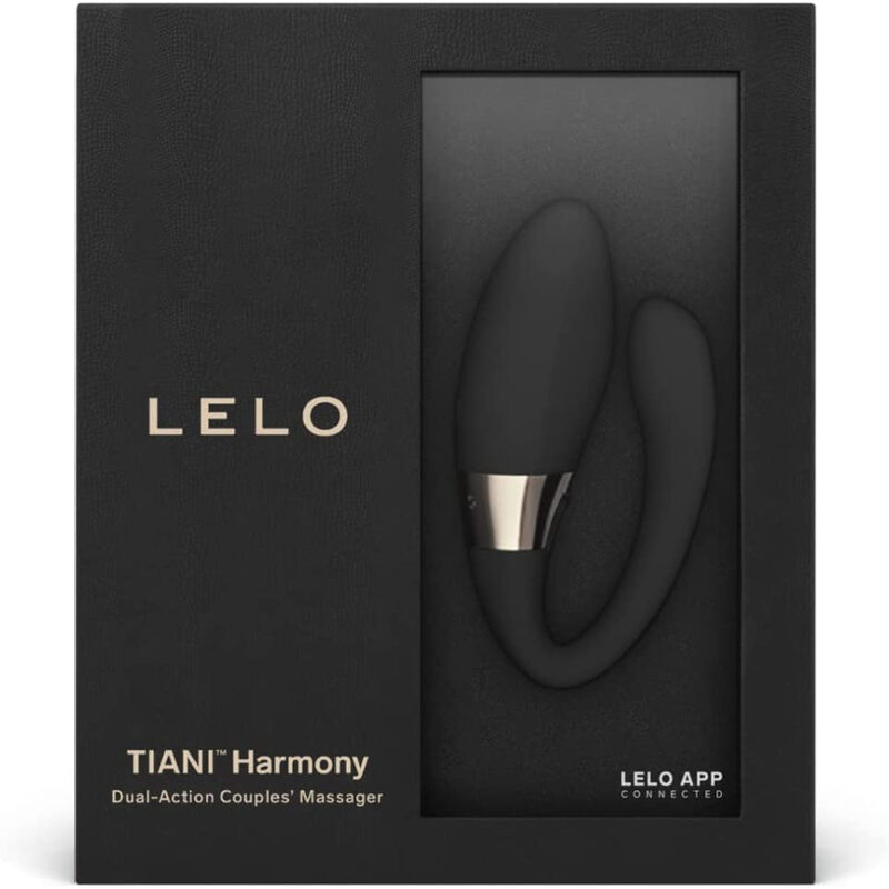 Lelo-Tiani Harmony Massagegerät für Paare, Schwarz-Silikon, 10 Geschwindigkeiten · Vibratoren (Bild 3)