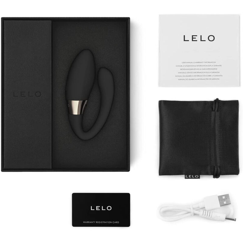 Lelo-Tiani Harmony Massagegerät für Paare, Schwarz-Silikon, 10 Geschwindigkeiten · Vibratoren (Bild 2)