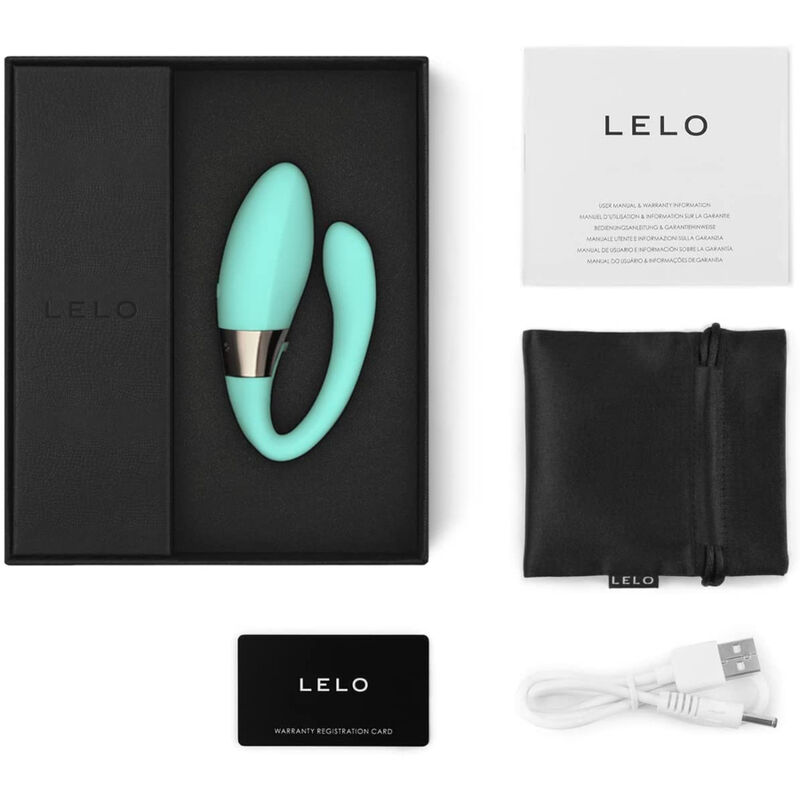 Lelo-Tiani Harmony Massage für Paar Aqua Green-Silikon, 10 · Vibratoren (Bild 2)
