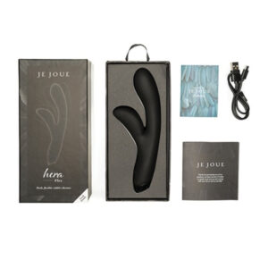 Je Joue-Hera Flex Rabbit Vibrator – Black-Silikon, 7 Geschwindigkeiten · Vibratoren (Bild 4)