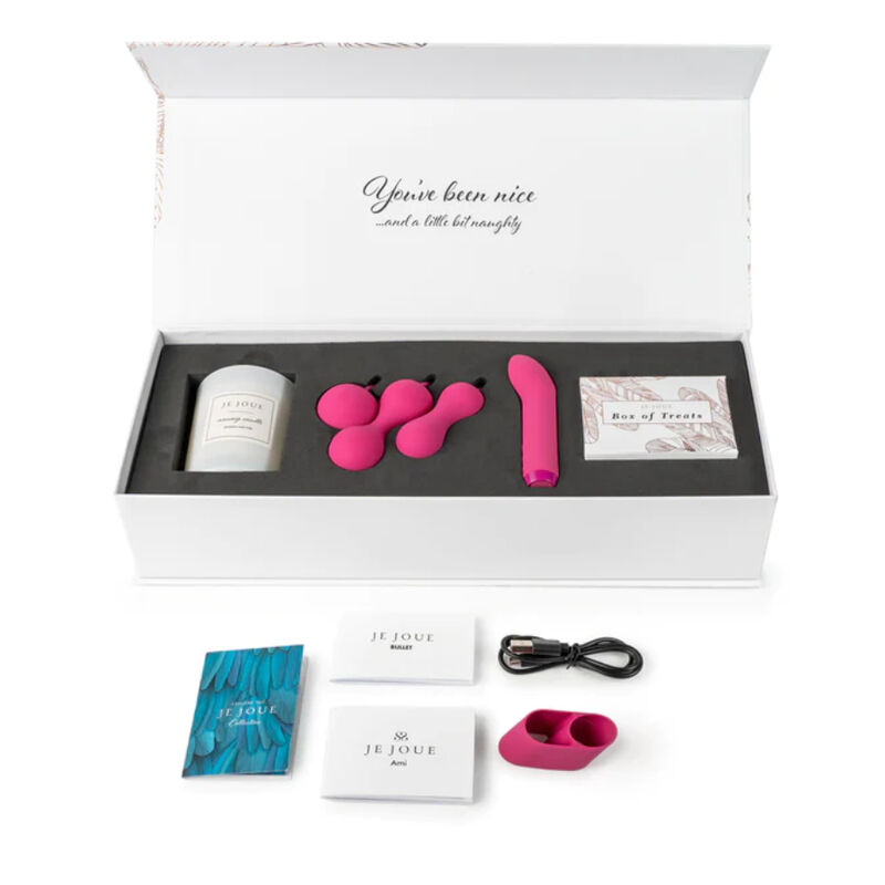 Je Joue-The Nice and Naughty Gift Set-3 Geschwindigkeiten, Wiederaufladbar, USB · Vibratoren