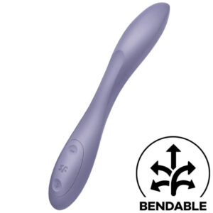 Satisfyer Vibrator-G-Spot Flex 2 Multi Vibrator Lila-Silikon, 12 · Vibratoren