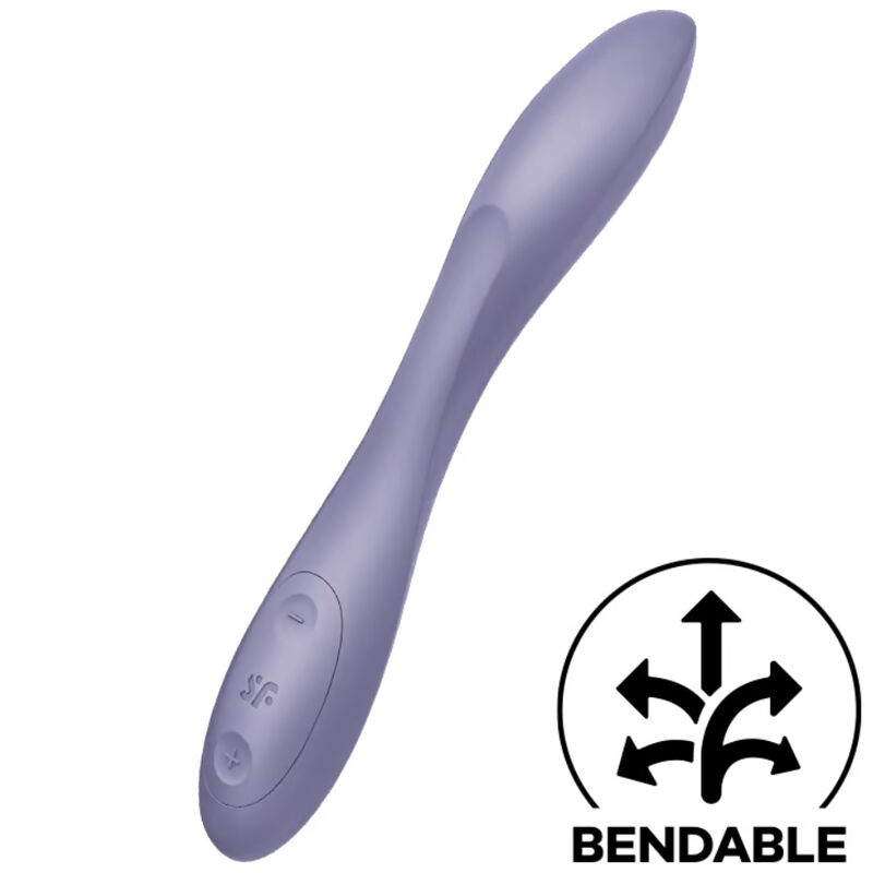 Satisfyer Vibrator-G-Spot Flex 2 Multi Vibrator Lila-Silikon, 12 · Vibratoren