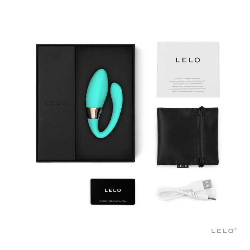 Lelo-Tiani Harmony Massage für Paar Aqua Green-Silikon, 10 · Vibratoren (Bild 9)