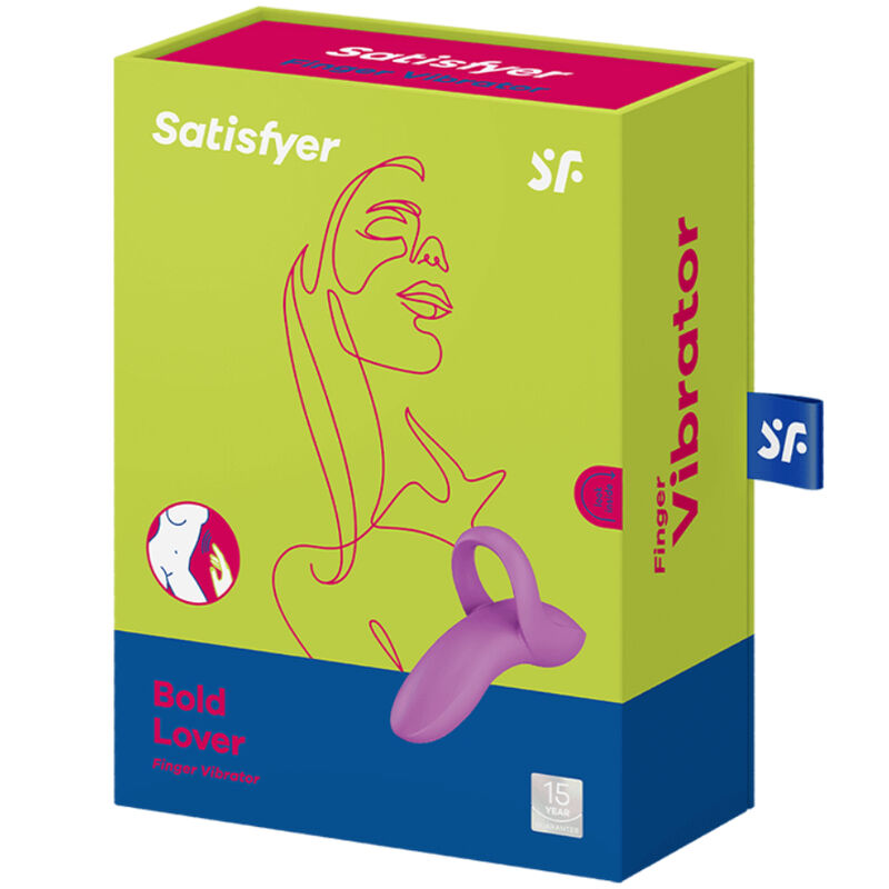Satisfyer-Bold Lover Finger Vibrator, Silikon, 12 Geschwindigkeiten · Vibratoren (Bild 2)