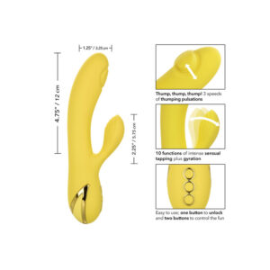 Calexotics-San Diego Seduction-Silikon, 10 Geschwindigkeiten, Wiederaufladbar · Vibratoren (Bild 6)