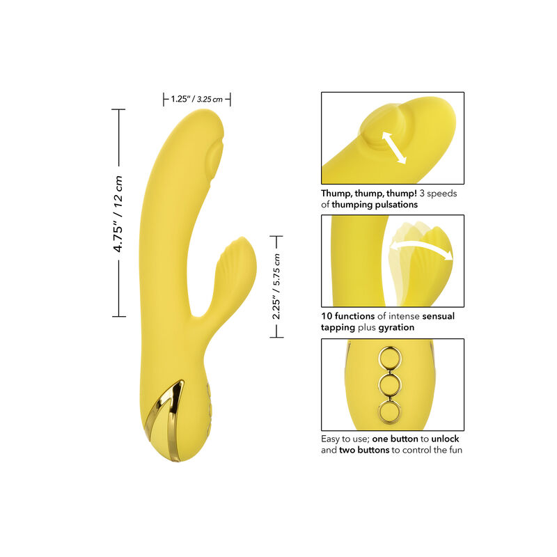 Calexotics-San Diego Seduction-Silikon, 10 Geschwindigkeiten, Wiederaufladbar · Vibratoren (Bild 6)