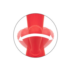 Calexotics-Palisades Passion Red-Silikon, 10 Geschwindigkeiten, Wiederaufladbar · Vibratoren (Bild 9)