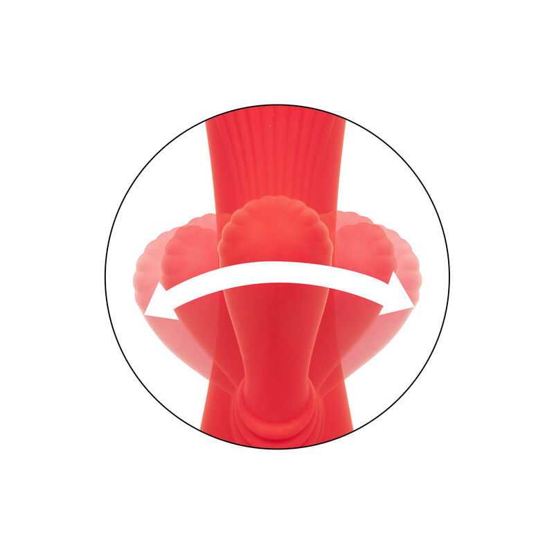 Calexotics-Palisades Passion Red-Silikon, 10 Geschwindigkeiten, Wiederaufladbar · Vibratoren (Bild 9)