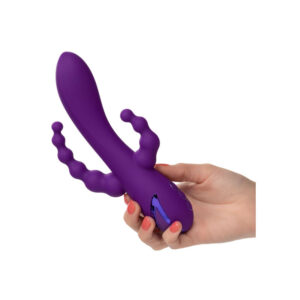 Calexotics-Long Beach Bootylicious Lila Tripla · Vibratoren (Bild 3)