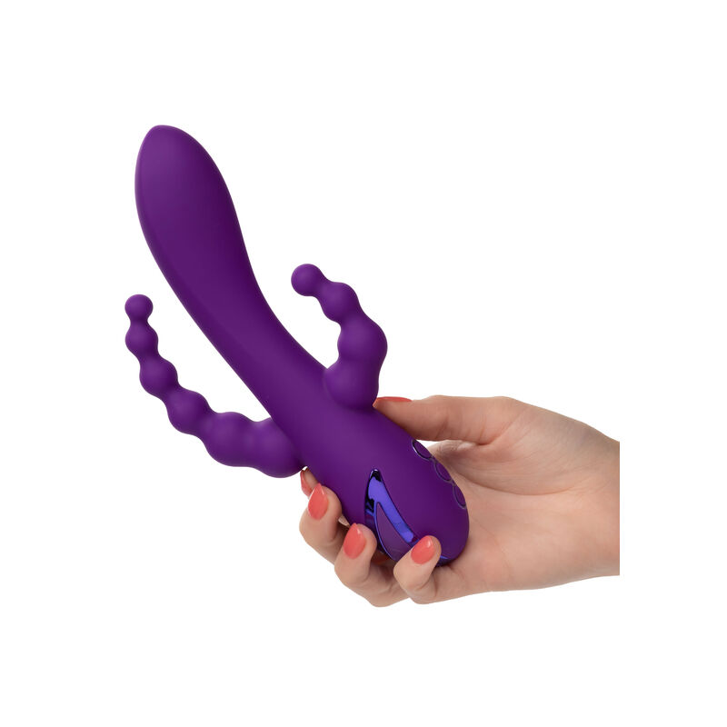 Calexotics-Long Beach Bootylicious Lila Tripla · Vibratoren (Bild 3)