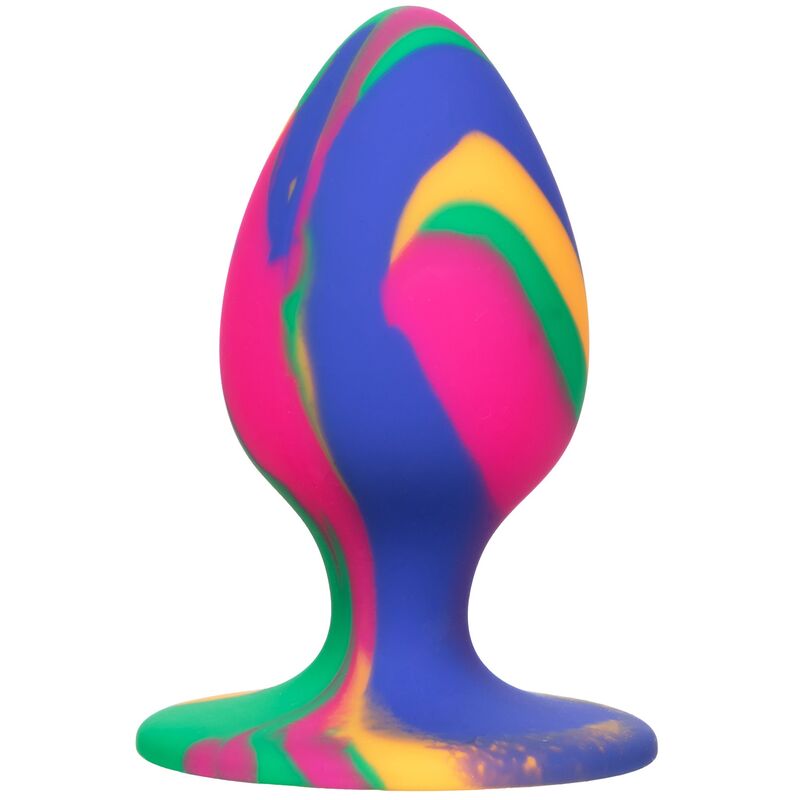 Calexotics-Cheeky Medium Tie-Dye Analplug-Silikon, Saugnapf