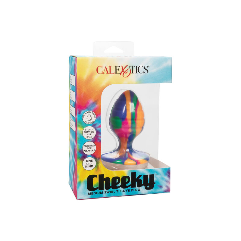 Calexotics-Analplug Cheeky Swirl Medio-Silizium, Saugnapf · BDSM-Zubehör (Bild 4)