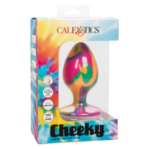 Calexotics-Cheeky Analplug Groß Tie-dye-Silikon, Saugnapf · BDSM-Zubehör (Bild 2)