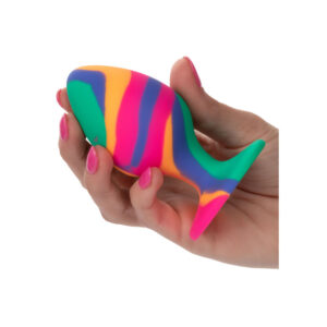 Calexotics-Cheeky Analplug Groß Tie-dye-Silikon, Saugnapf · BDSM-Zubehör (Bild 4)