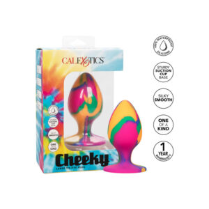 Calexotics-Cheeky Analplug Groß Tie-dye-Silikon, Saugnapf · BDSM-Zubehör (Bild 5)