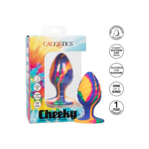 Calexotics-Cheeky Large Swirl Analplug-Silikon, Saugnapf · BDSM-Zubehör (Bild 3)