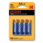Kodak-Batterien Alcaline Max Aa LR6 Blisterpackung * 4 · Sextoys