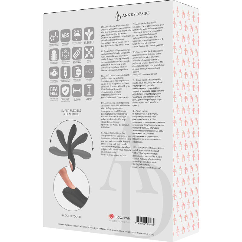 Anne’s Desire-Curve mit Fernbedienung und Watchme Uhr · Vibratoren (Bild 7)