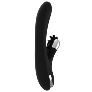 Black&silver-Bunny Johnny Vibrating Vibe-Silikon, 7 Geschwindigkeiten · Vibratoren (Bild 2)