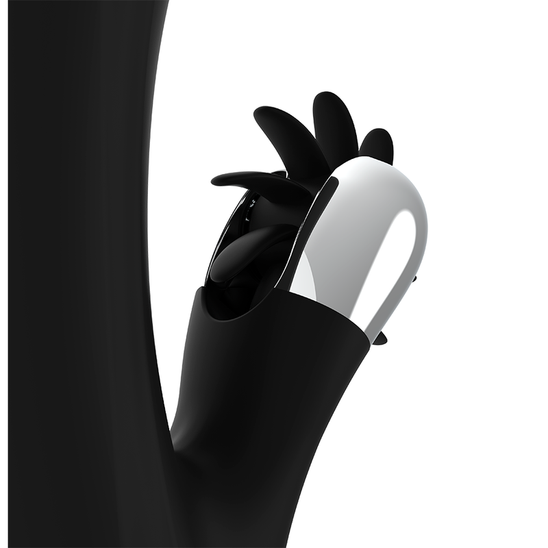 Black&silver-Bunny Johnny Vibrating Vibe-Silikon, 7 Geschwindigkeiten · Vibratoren (Bild 5)