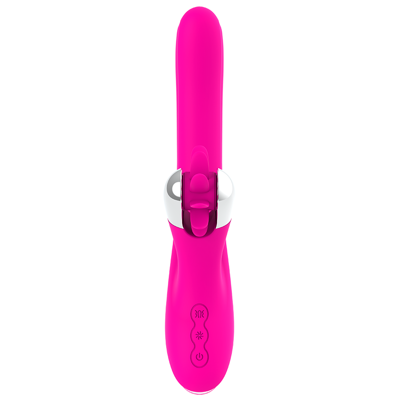 Diversia-Bunny Rotation 24 cm-Silikon, 7 Geschwindigkeiten, Wiederaufladbar, USB · Vibratoren (Bild 7)