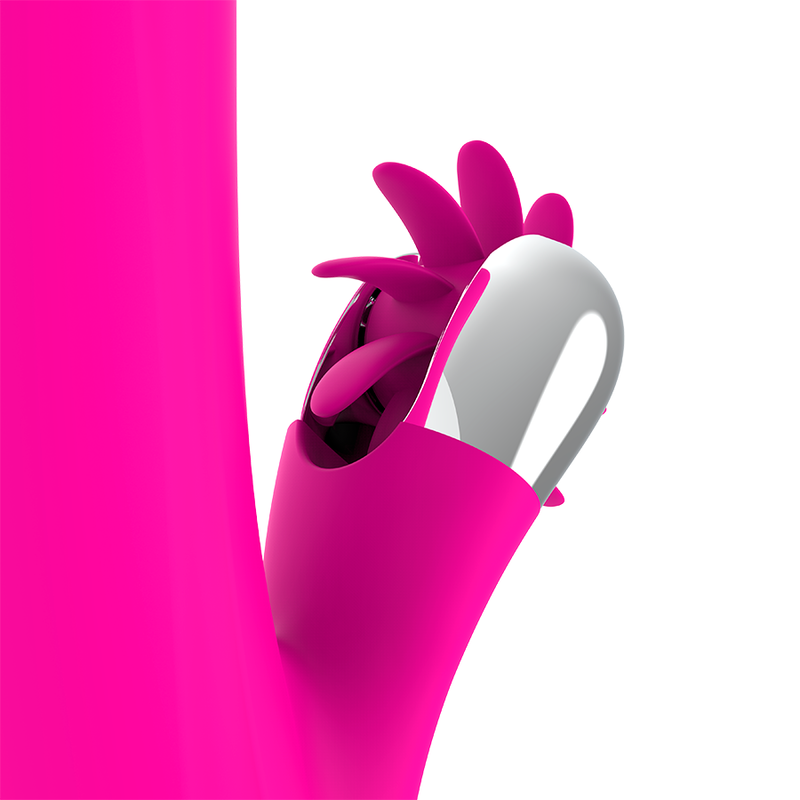 Diversia-Bunny Rotation 24 cm-Silikon, 7 Geschwindigkeiten, Wiederaufladbar, USB · Vibratoren (Bild 3)