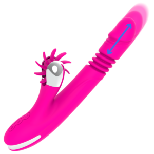 Diversia-Bunny Up & Down 24 cm-Silikon, 7 Geschwindigkeiten, Wiederaufladbar · Vibratoren (Bild 2)